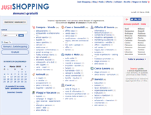 Tablet Screenshot of annunci.justshopping.it